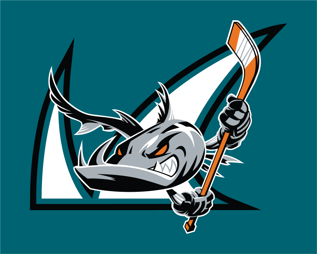 San Jose Barracuda 2015-2018 Jersey Logo iron on heat transfer